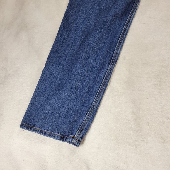 Vintage Levis 550 Jeans Mens Sz 40x32 Blue Medium Wash Denim Gorpcore Y2k Jean - Picture 14 of 16